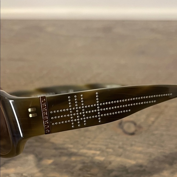 NWOT VTG Burberry 135 8483/S BXCD 57 14 Wmns Olive Nova Check Sunglasses - Picture 9 of 11